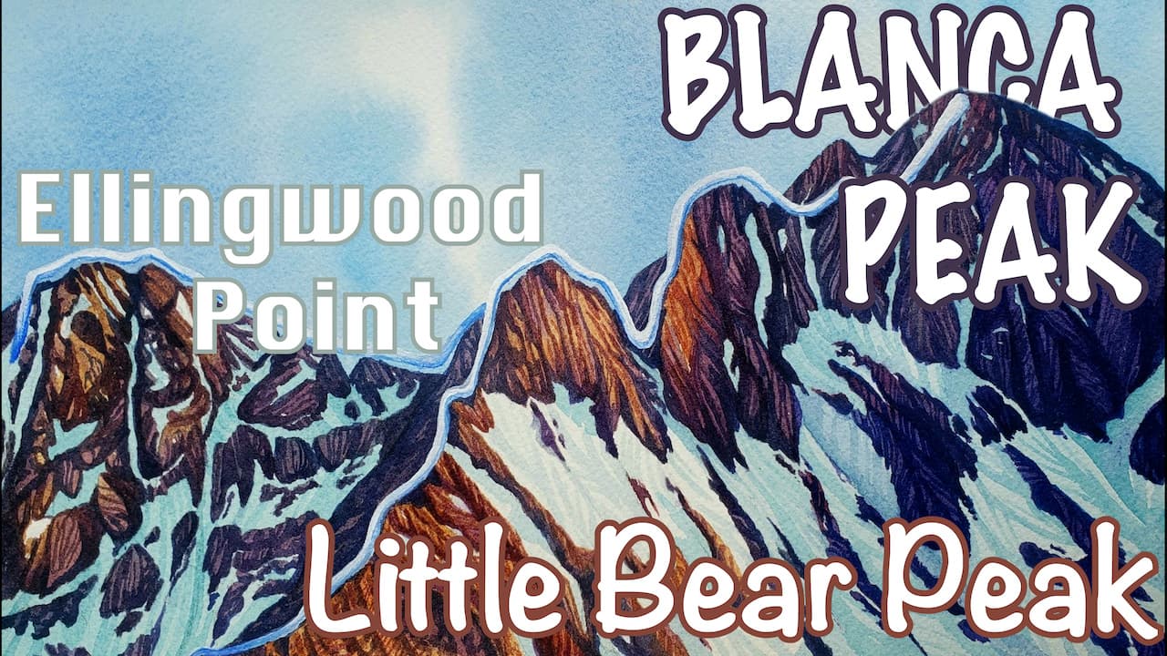 Little Bear to Blanca to Ellingwood Traverses